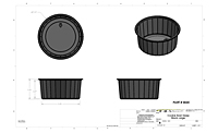 Cookie Bowl Deep Black Large